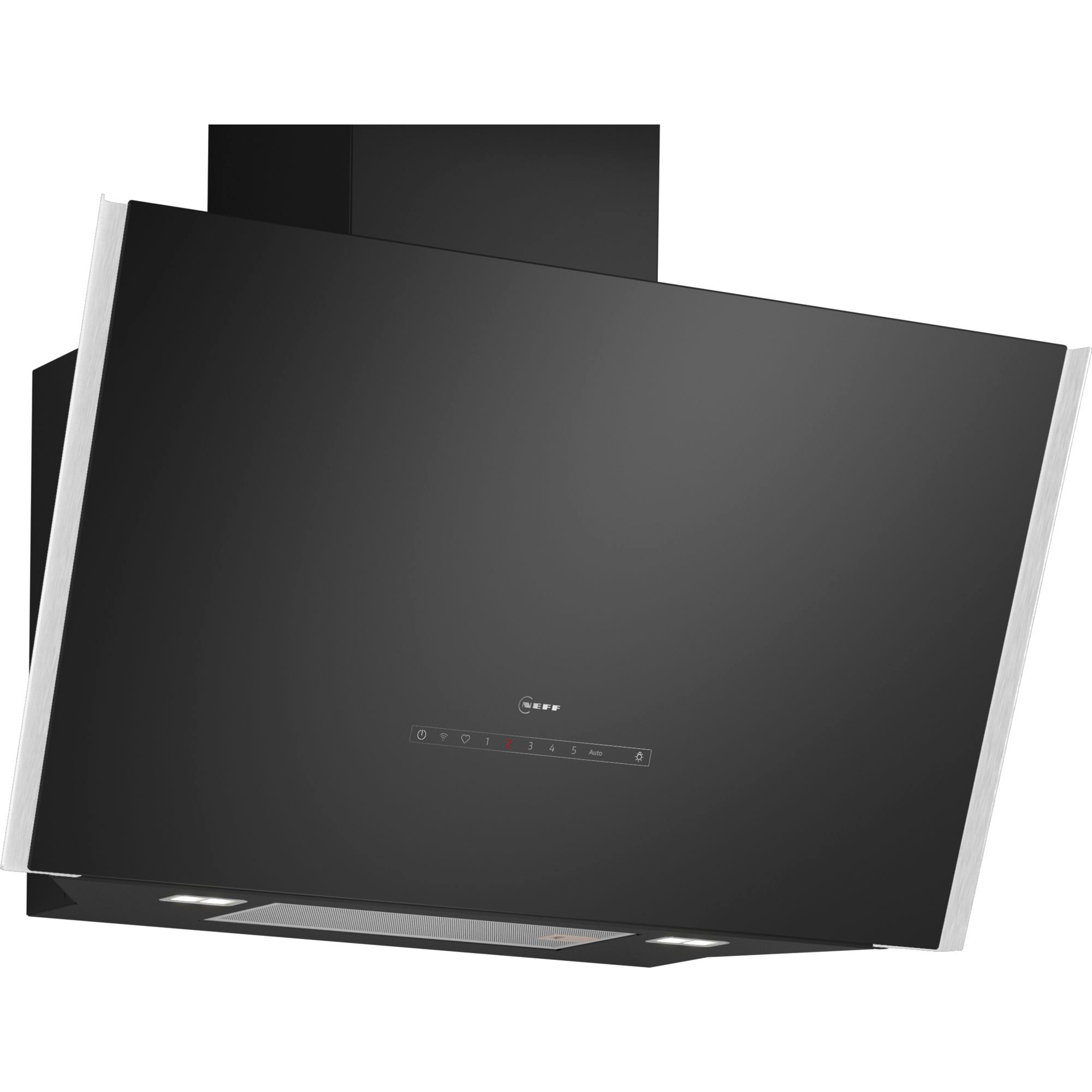 1CgrxNxOmUnyau NEFF D98IPT2S0 Wandesse 90 cm Klarglas schwarz bedruckt