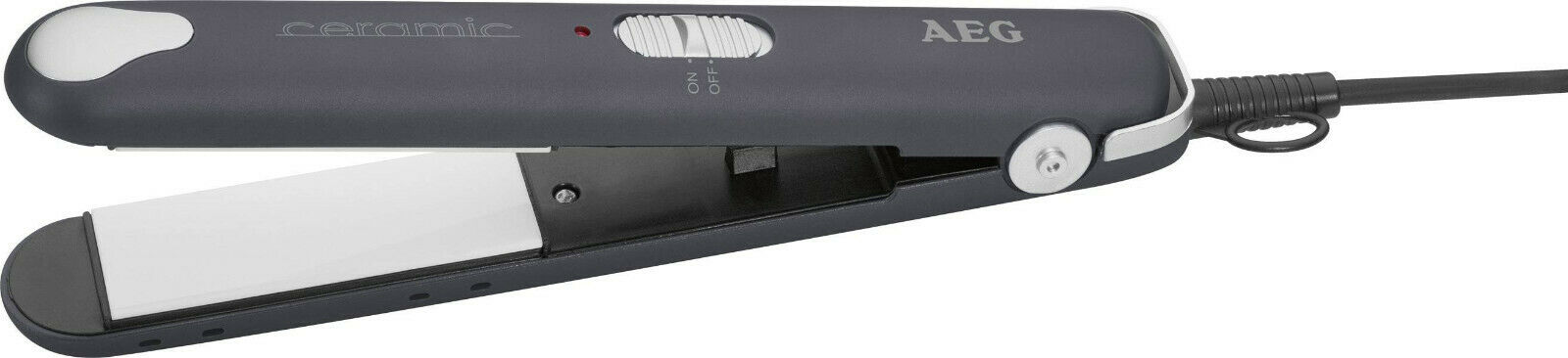 AEG-Haargl-tter-black AEG HC 5680 Haarglätter Glätteisen Keramikplatten schwarz