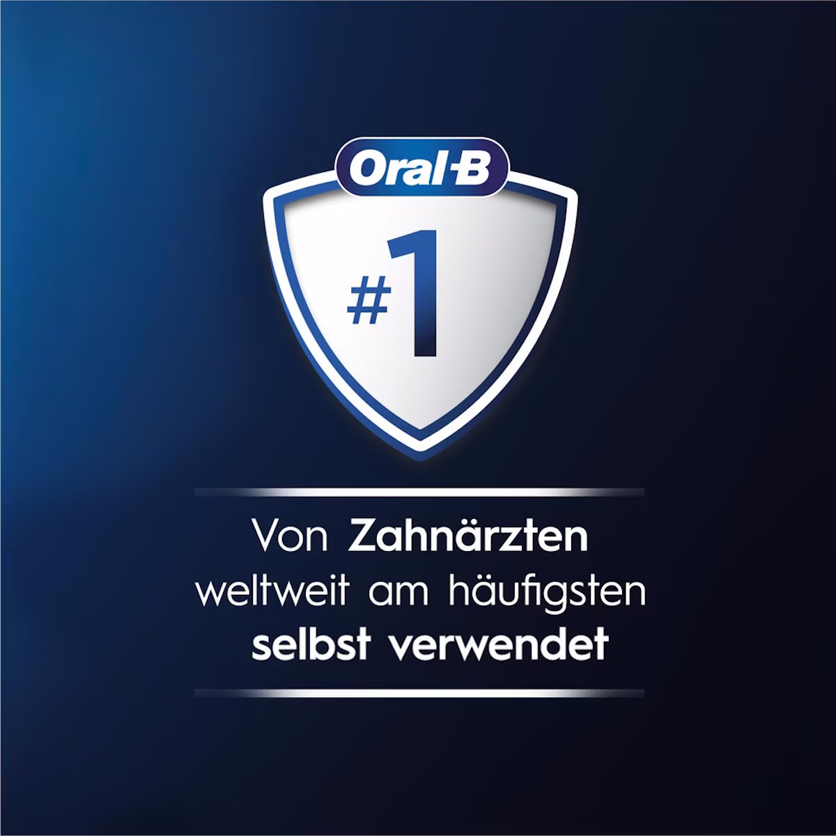 Oral-B iO White Clean ist die weltweit am häufigsten verwendete Zahnbürste unter Zahnärzten.