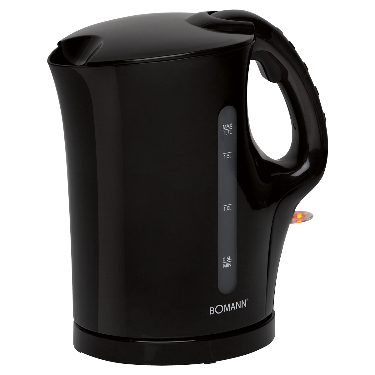 BOMANN electric kettle WK 5011 CB, 1.7 L black