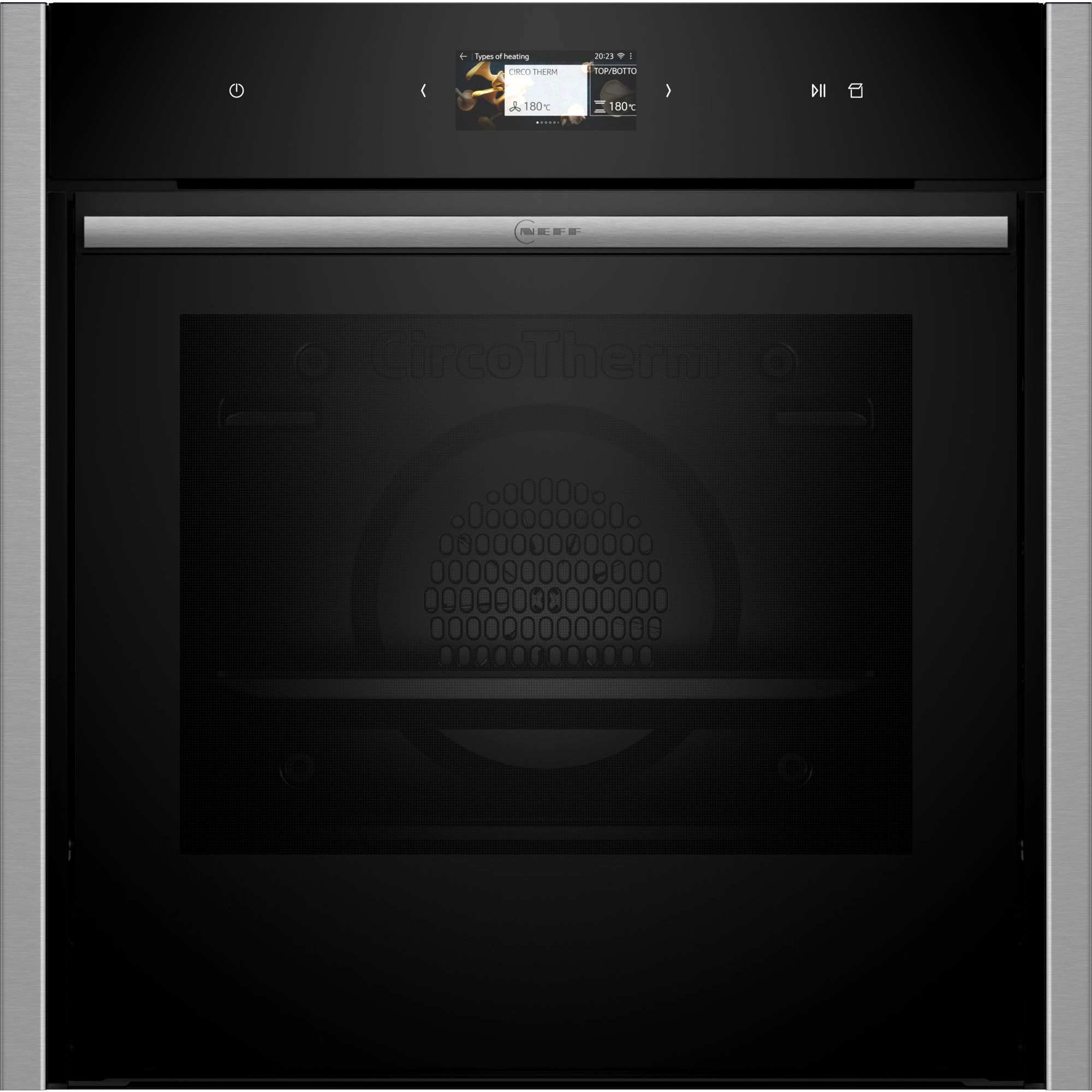 Neff B64FS31N0 N 90, Dampfbackofen, 60 x 60 cm, Edelstahl, Slide & Hide Neff B64FS31N0 N 90, Dampfbackofen, 60 x 60 cm, Edelstahl, Slide & Hide