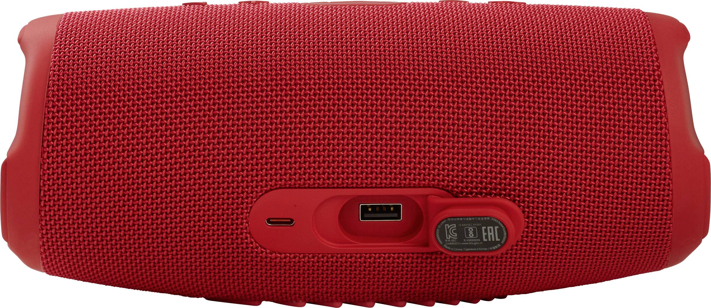 JBL Charge 5 Bluetooth Lautsprecher Wasserfest IP67 Rot USB USBC Slots