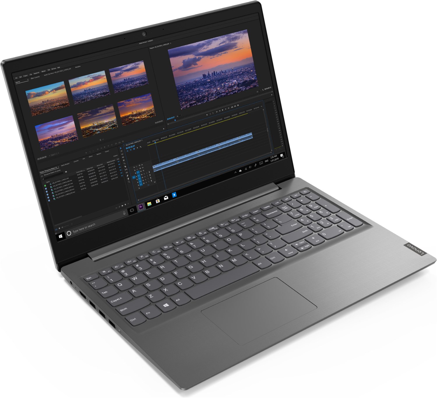 Lenovo V15-IIL (82C5001FGE) 39,6 cm (15,6") Notebook Grau