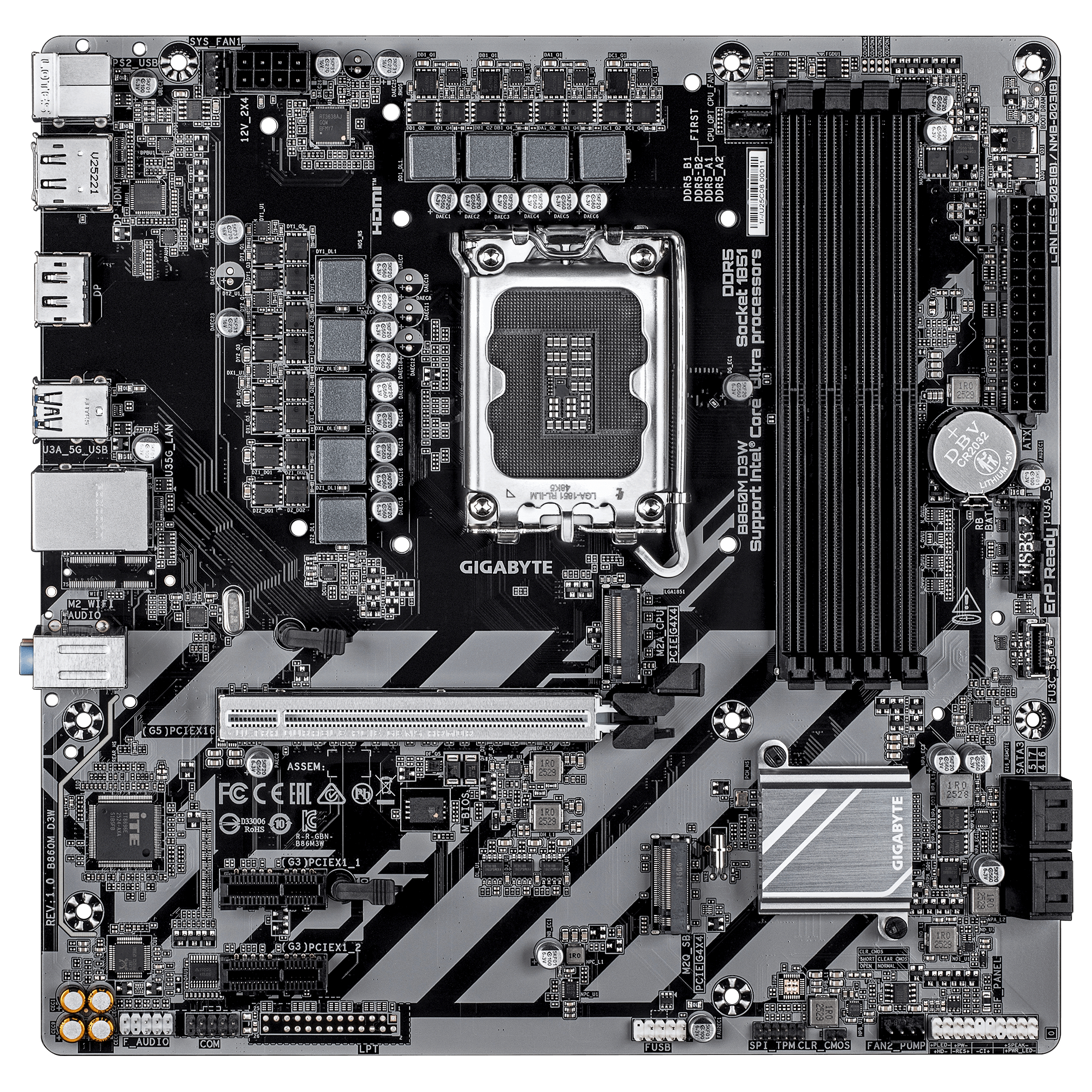 GIGABYTE B860M D3W