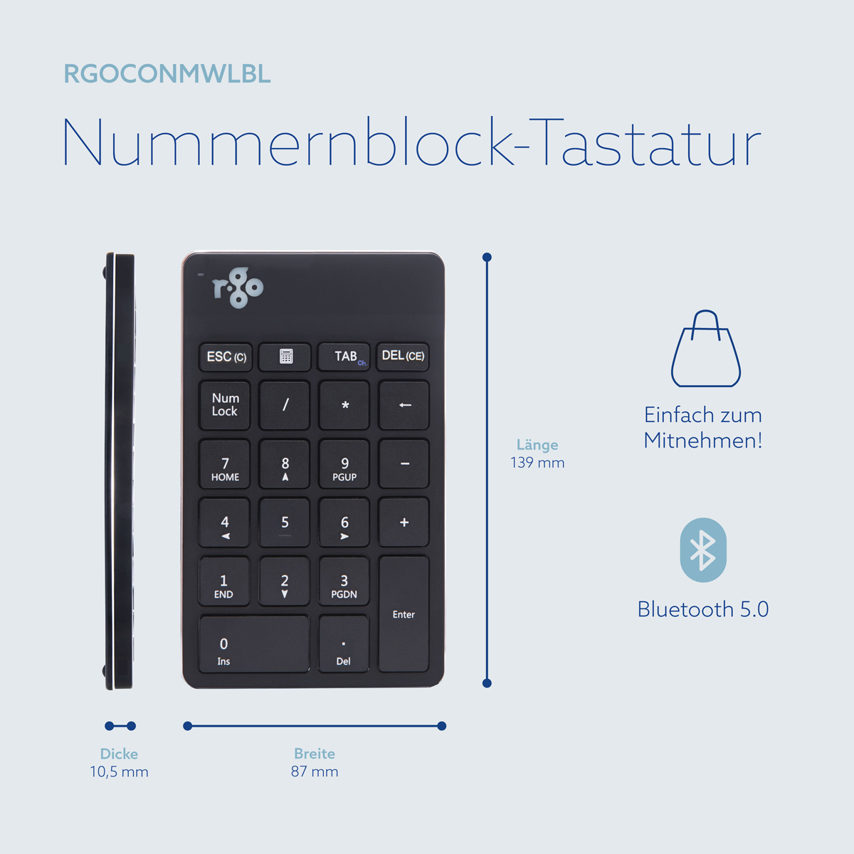 R-Go Numpad Break