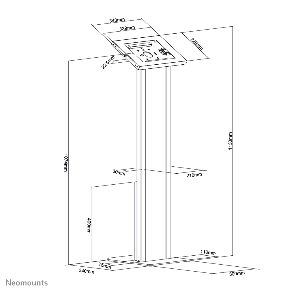 Neomounts FL15-750WH1