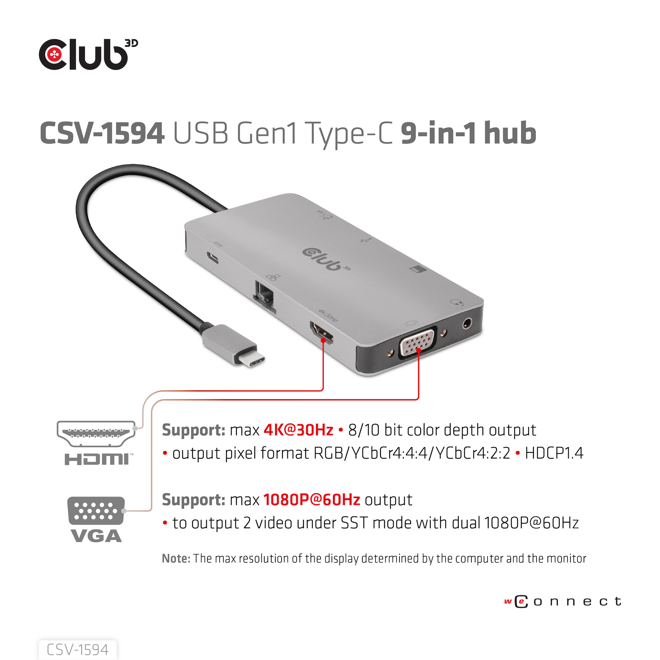 Club 3D CSV-1594