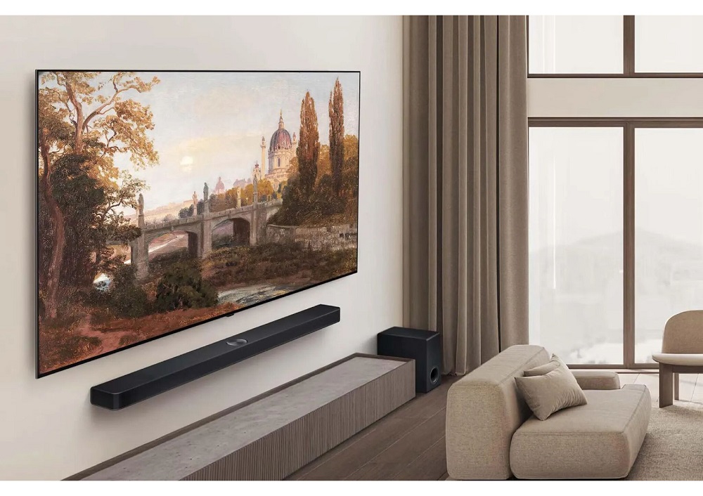 LG OLED55B59LA 55 Zoll 4K Smart TV Frontansicht