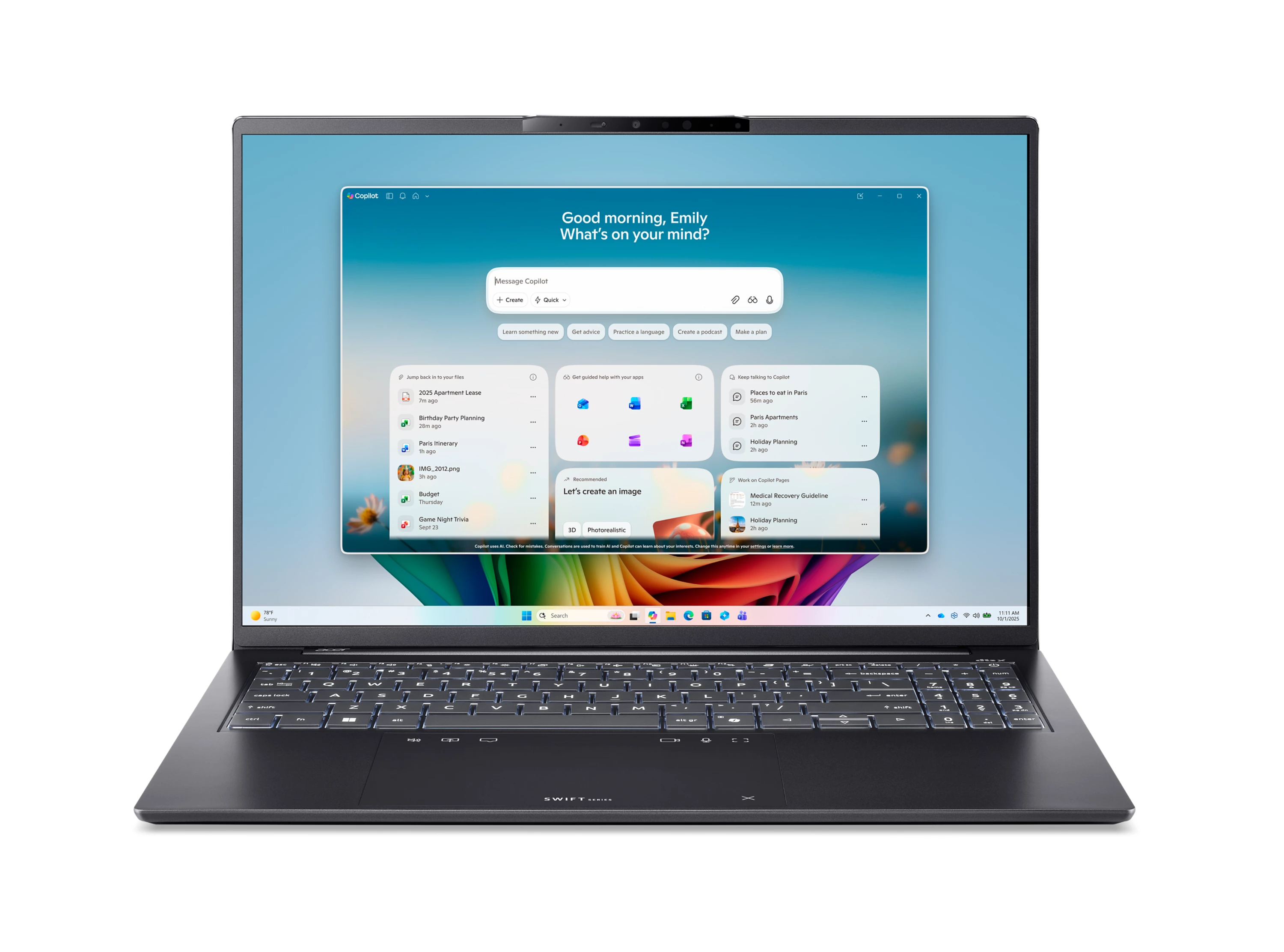 Acer Swift Go 16 AI