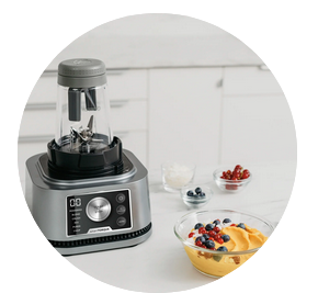 Ninja Foodi CB350EU 3-in-1 Power Nutri Mixer mit Smart Torque & Auto-iQ 1200 W Silber EAN: 622356240550