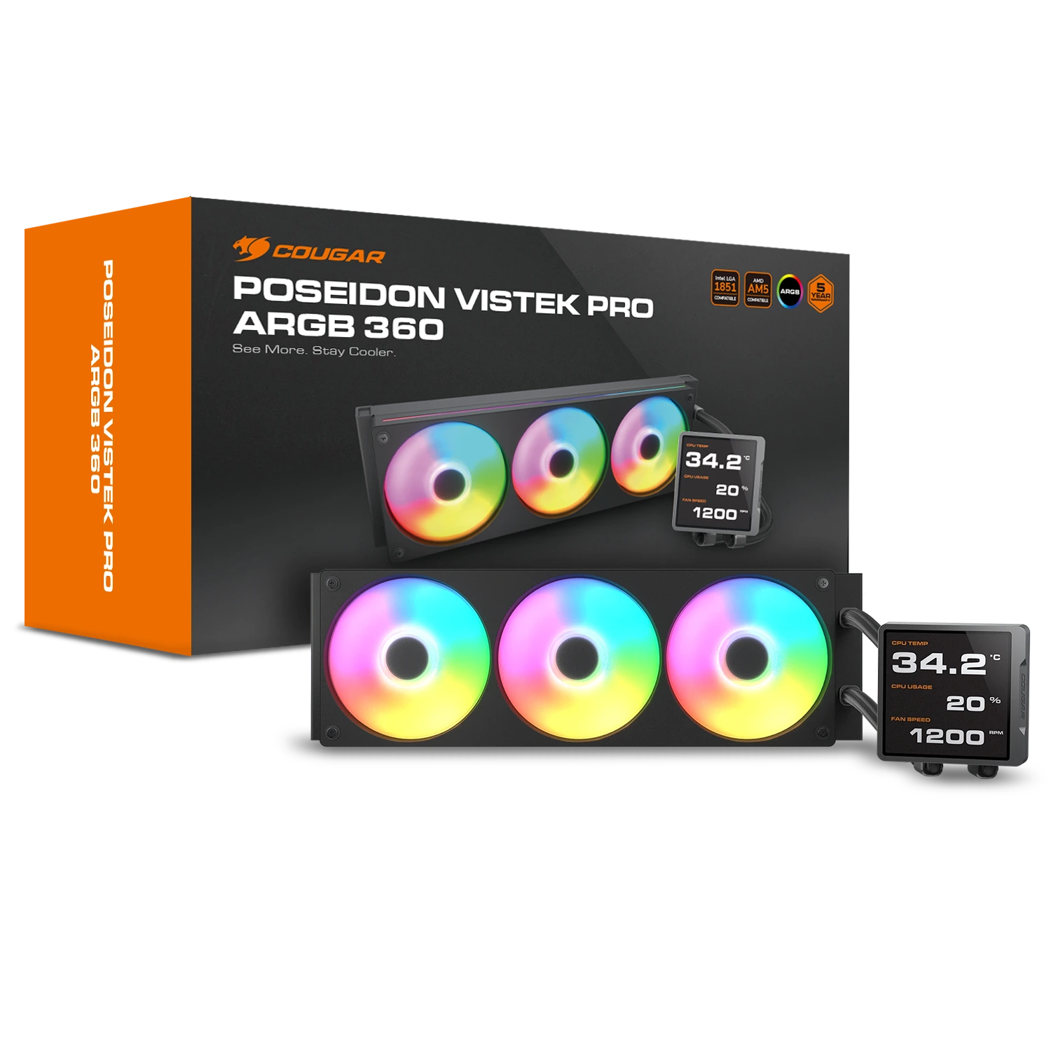 COUGAR Poseidon Vistek Pro 360