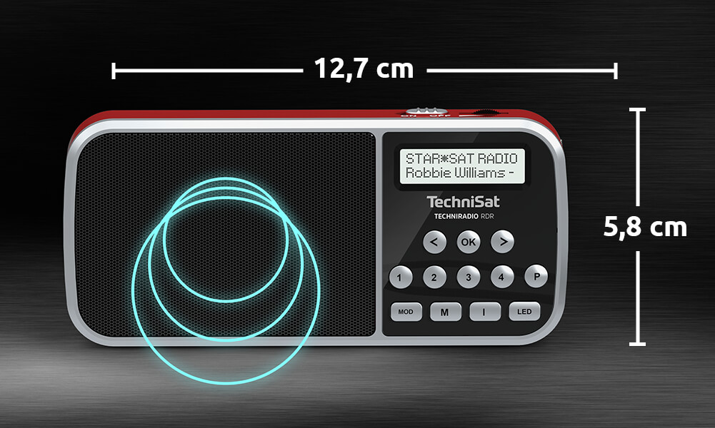 Mehr Klang als erwartet Techniradio RDR Pocket liefert klaren und kräftigen Klang