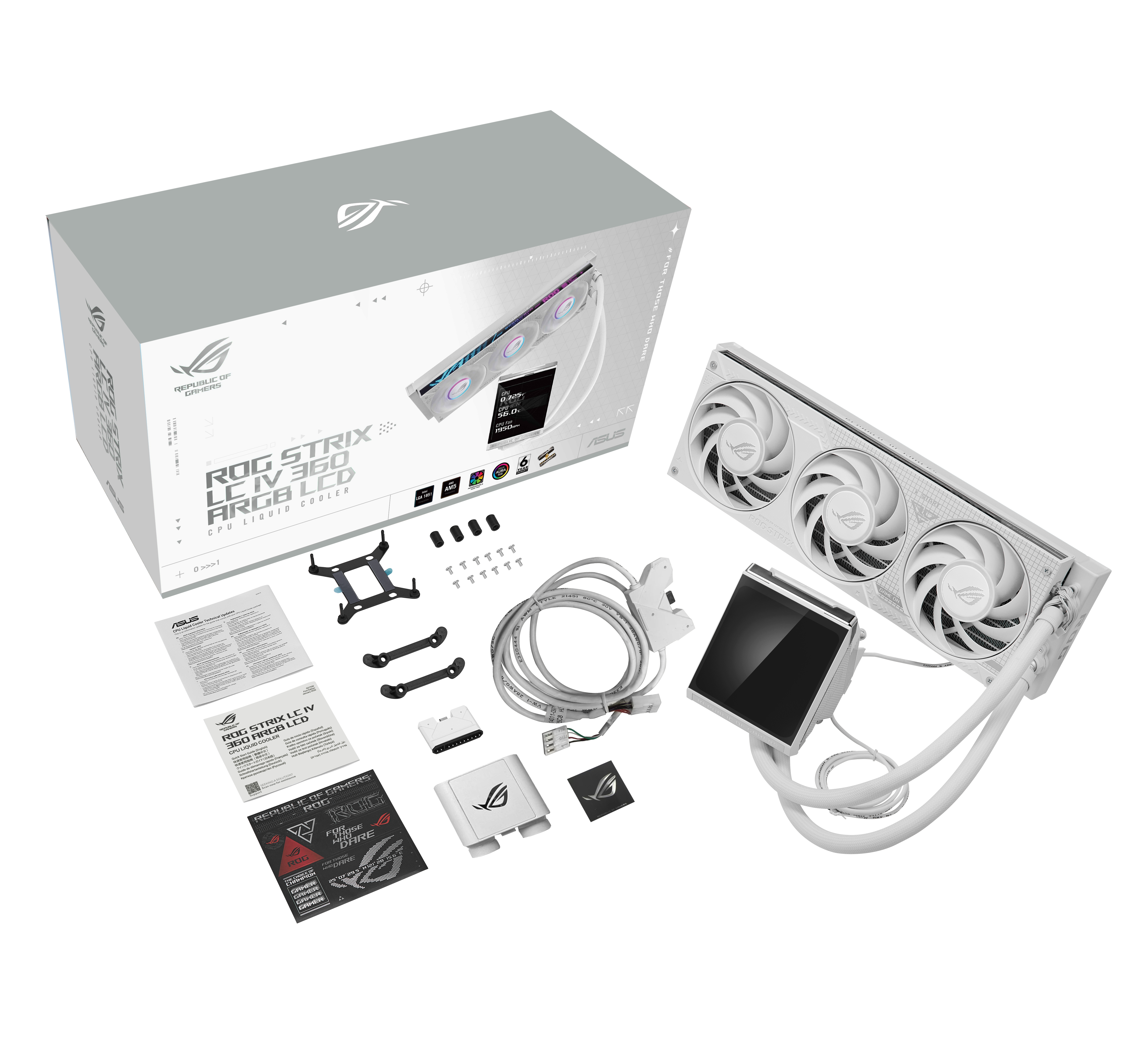 ASUS ROG Strix LC IV 360 ARGB LCD