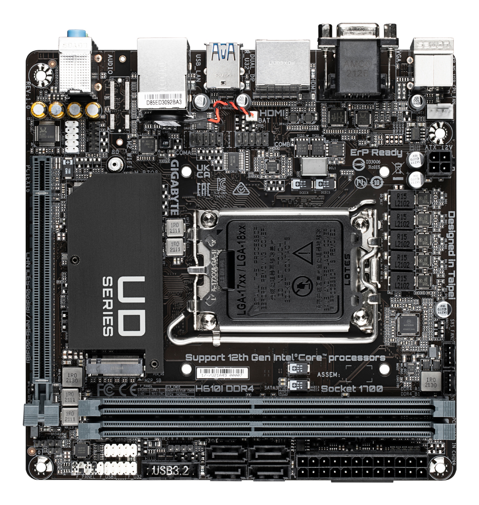 Gigabyte H610I DDR4