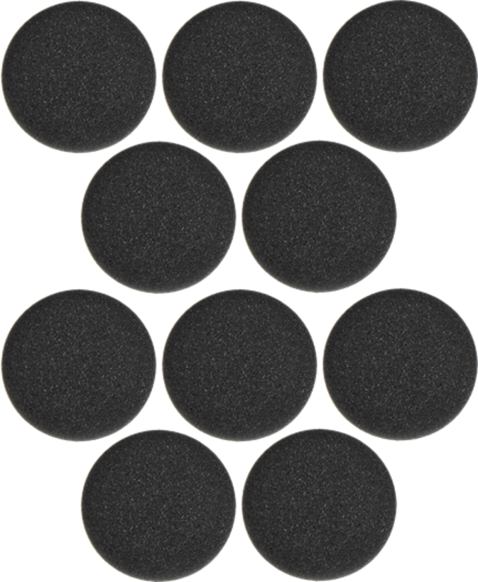 Jabra Schaumstoff-Ohrkissen 14101-45 | 10 Stück (5 Paar) | Für Evolve 20 / 30 / 40 / 65 | Schwarz