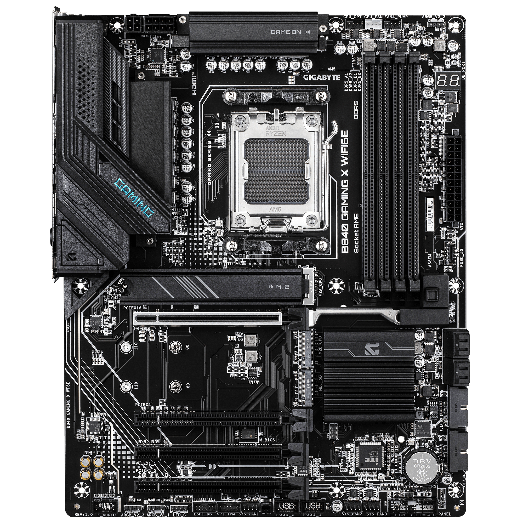 GIGABYTE B840 GAMING X WF6E