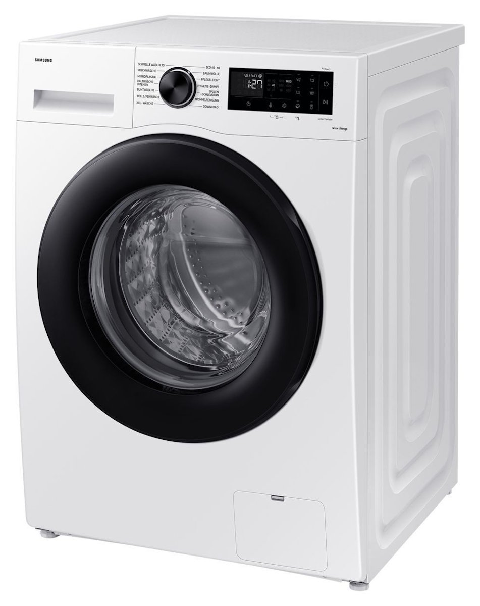 Samsung WW90CGC04AAEEG Waschmaschine 9kg | EEK: A | ecobubble | Dampf | WiFi SmartThings | 1400 U/min