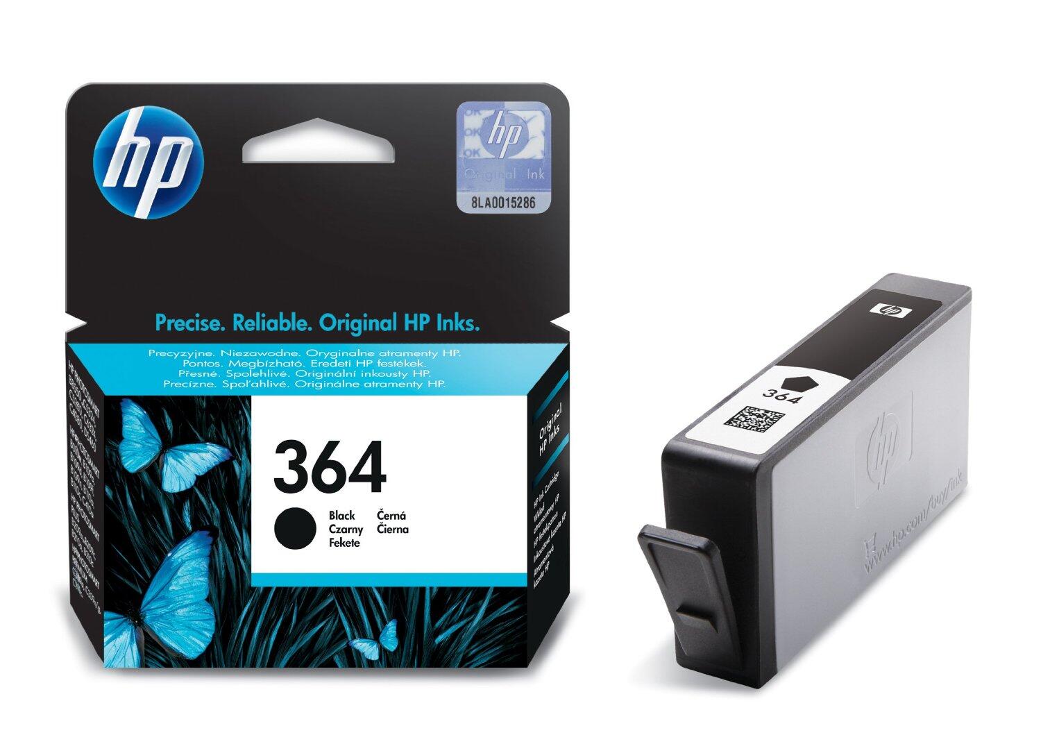 HP 364 Schwarz Original Druckerpatrone
