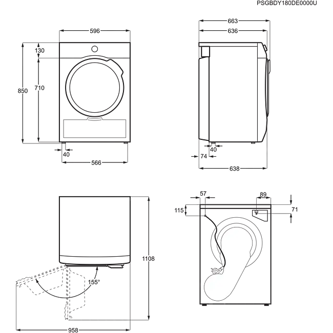 AEG Lavatherm TR8T70689 Wärmepumpentrockner