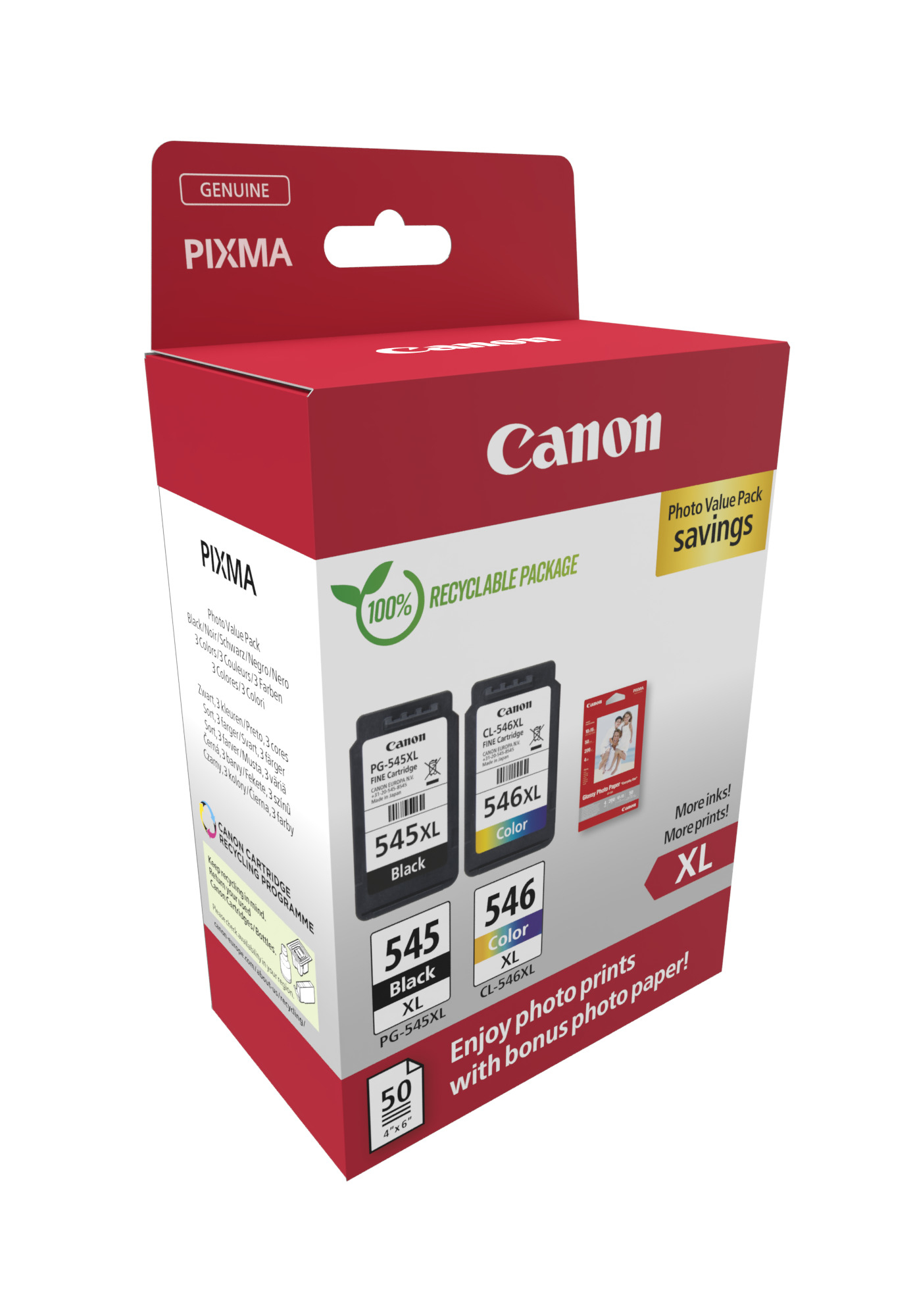 Canon PG-545XL/CL-546XL