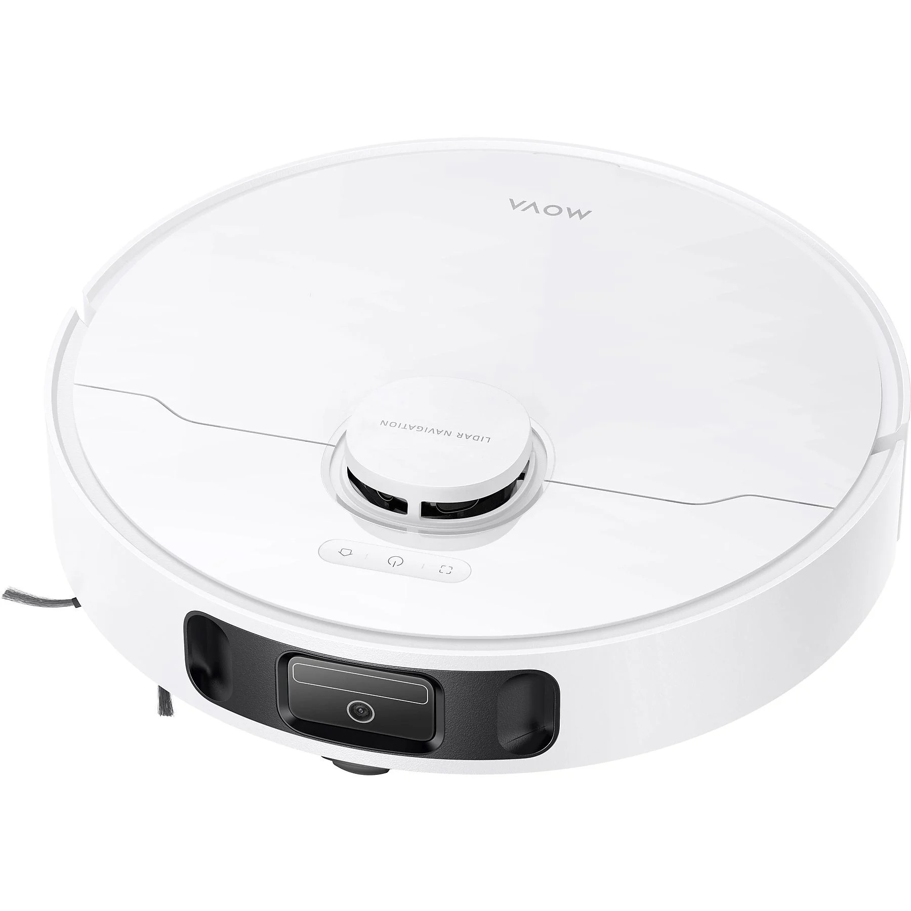 Dreame Mova E30 Saugroboter, Vorderansicht mit deutlich sichtbaren Frontsensoren
