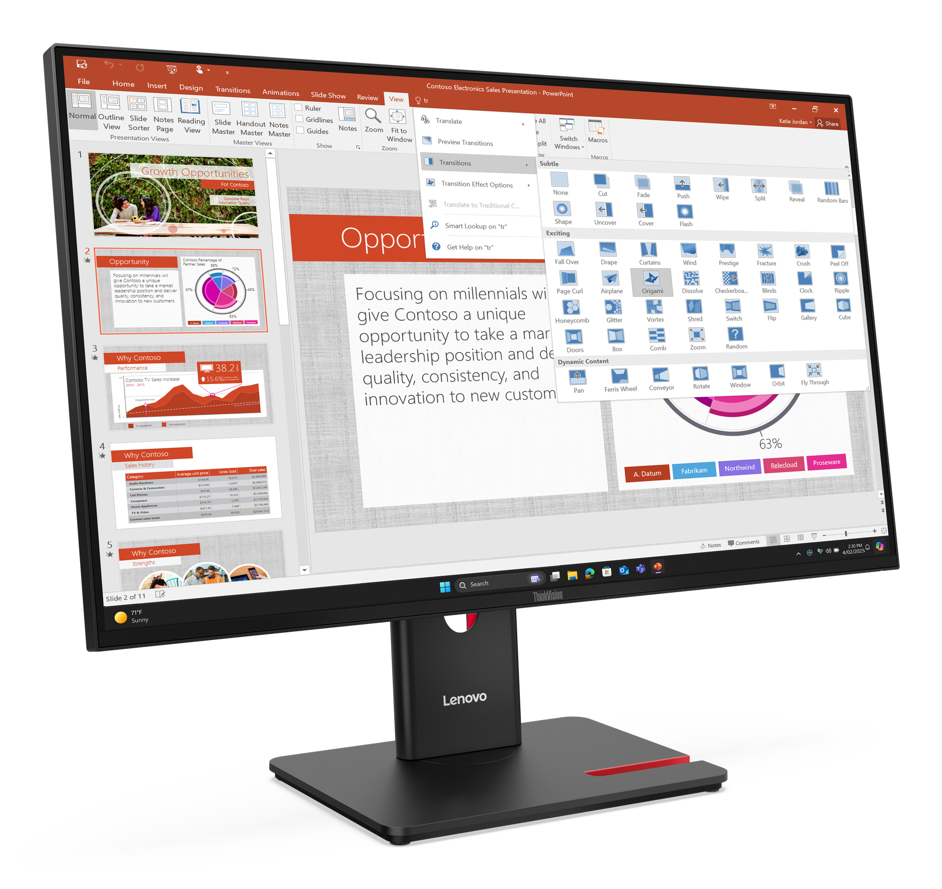 Lenovo ThinkVision T27-40