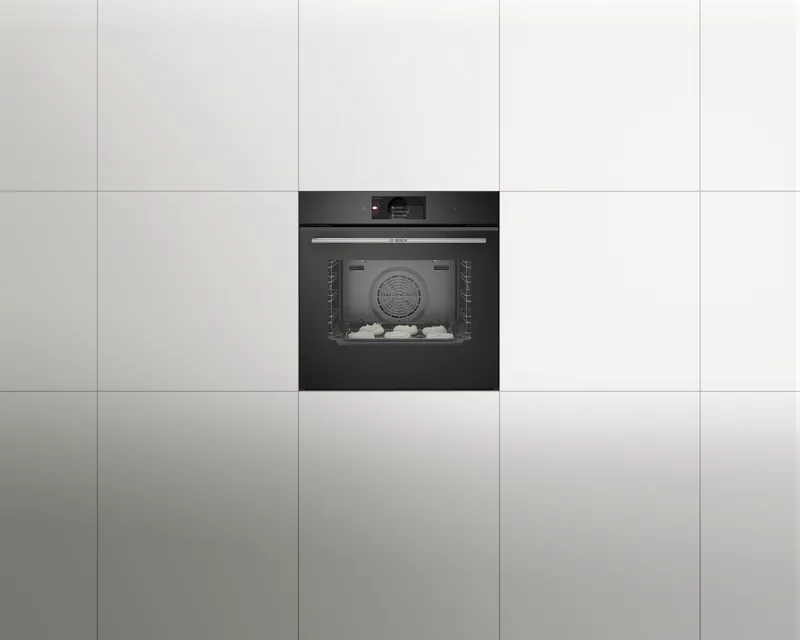 BOSCH Einbau-Backofen Serie 8, HBG7741B1, 60x60cm  Schwarz EAN:4242005326563