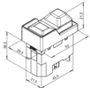 Tripus Einbauschalter TP3251 Einbau