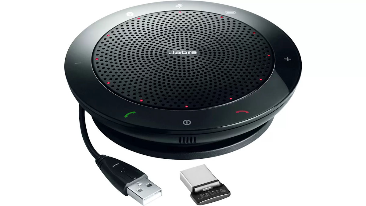 Jabra SPEAK 510+ Konferenzlautsprecher 7510-309 inkl. Link 370 MS Bluetooth, USB 2.0 Schwarz Jabra SPEAK 510+ Konferenzlautsprecher 7510-309 inkl. Link 370 MS Bluetooth, USB 2.0 Schwarz