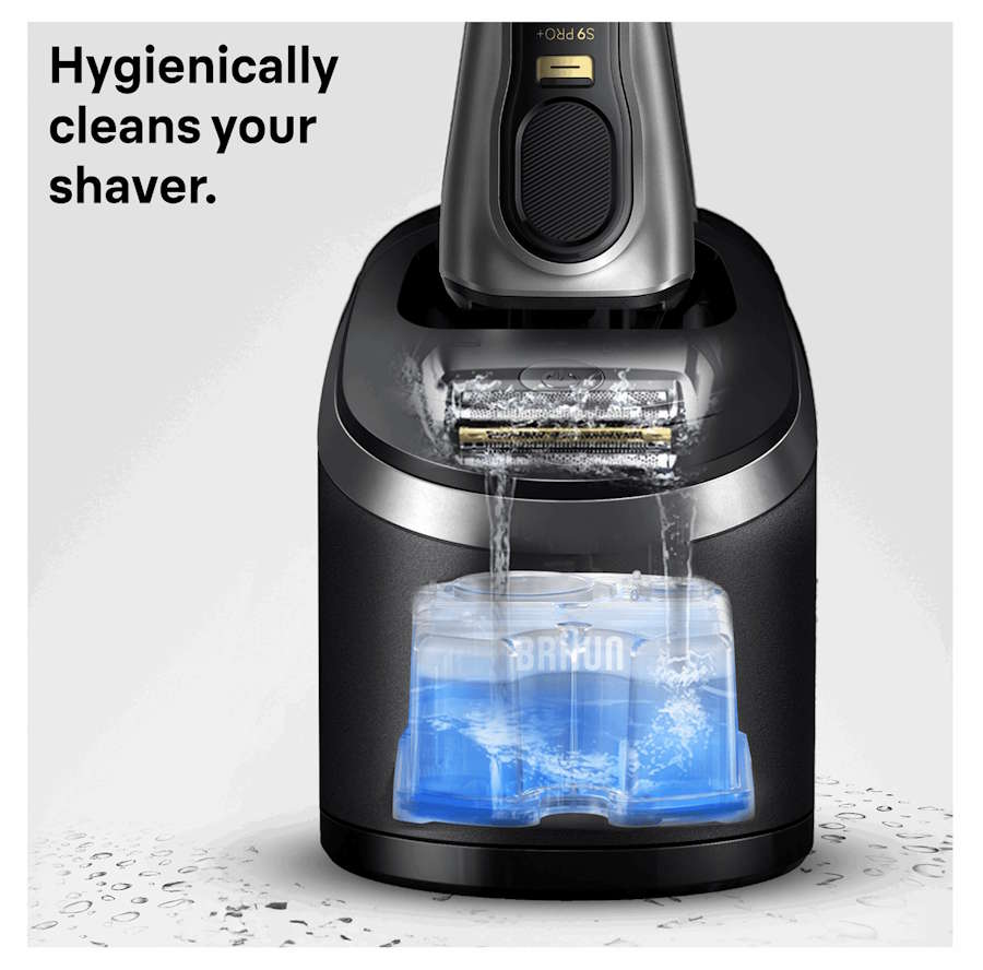 Hygienische Tiefenreinigung mit Braun Clean und Charge Station