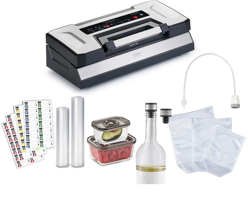 Caso VRH 790 advanced Pro Vakuumierer | CASOTEK Liquid-Funktion | 20L/min & Doppelnaht