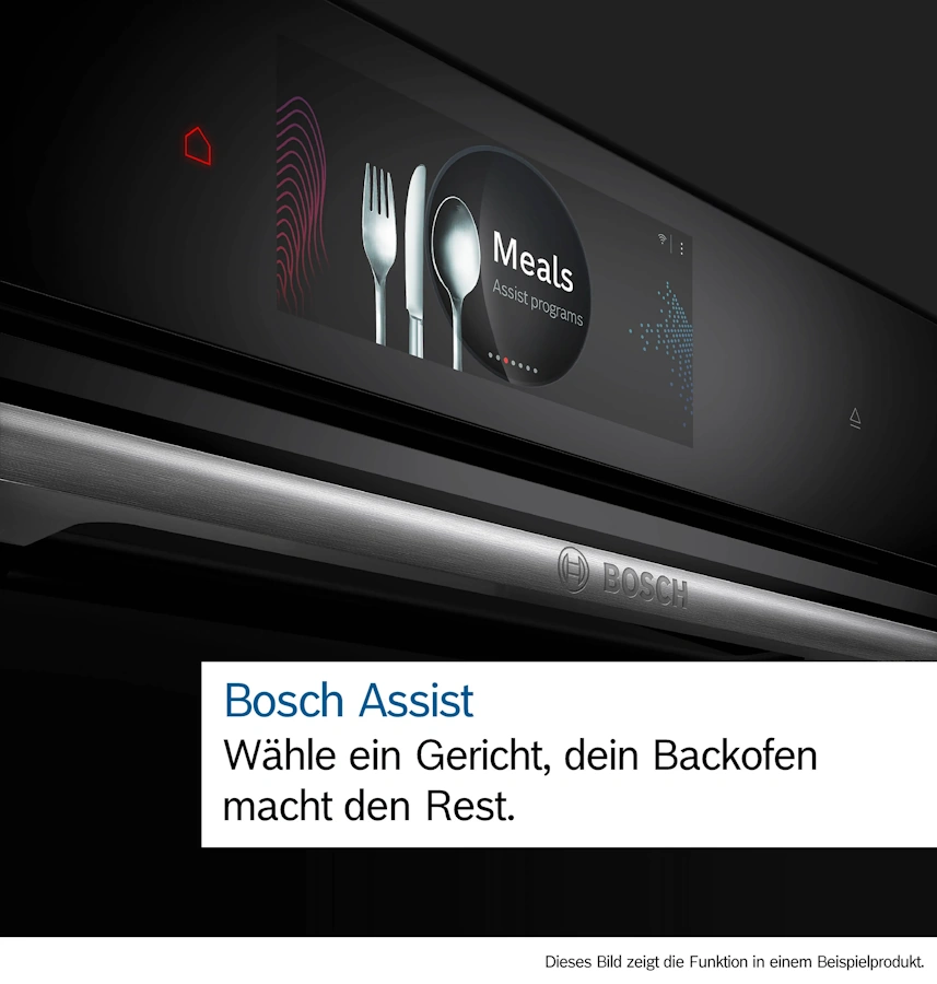 Bosch oven Air Fry function for healthy crispy cooking