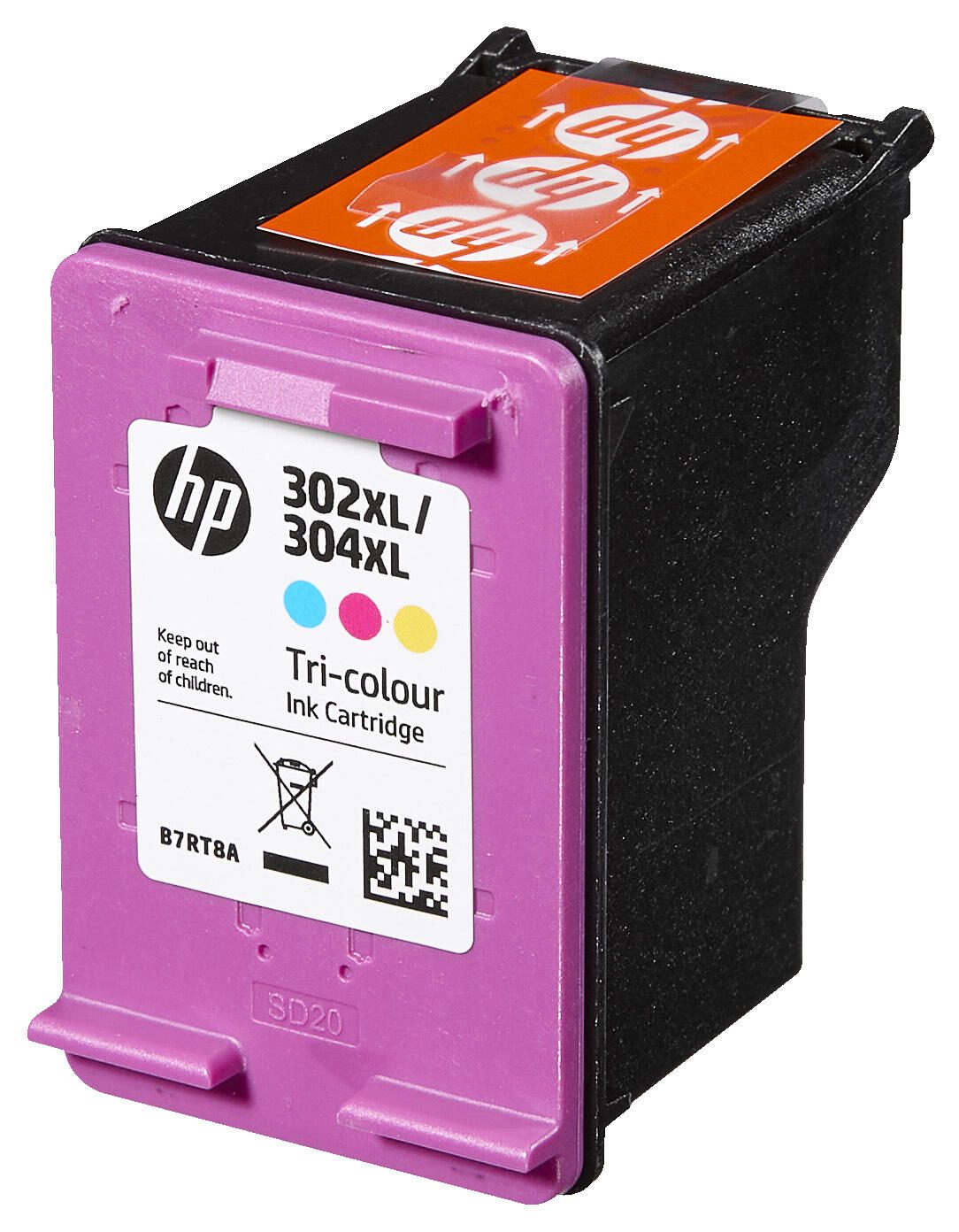 HP 302XL/304XL Cyan/Magenta/Gelb Original Druckerpatrone