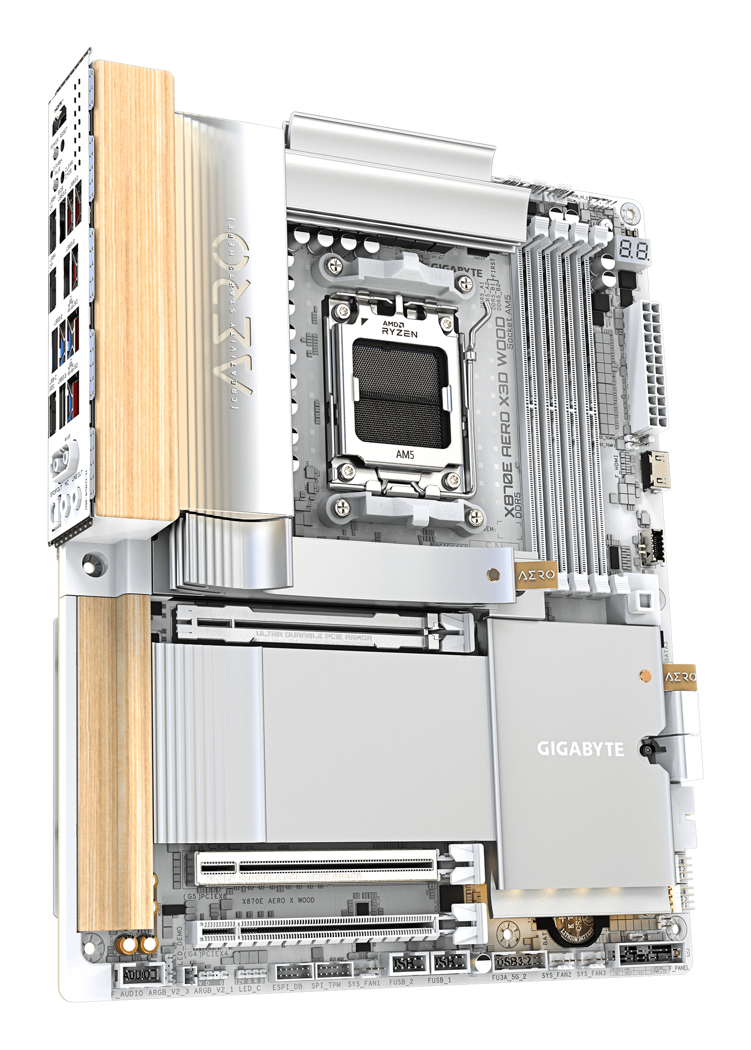 Gigabyte X870E AERO X3D WOOD