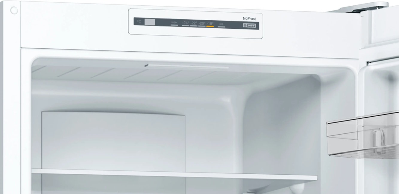 Bosch KGN33NWEB freestanding fridge-freezer white – Perfect Fit installation