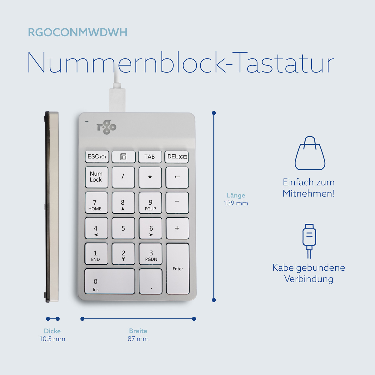 R-Go Numpad Break