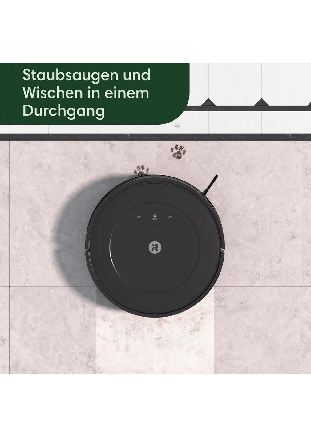 iRobot Roomba Combo Essential: Saugt und wischt in einem Durchgang. Perfekt für alle Böden. Einfache Bedienung. Jetzt bei store-jet.de!