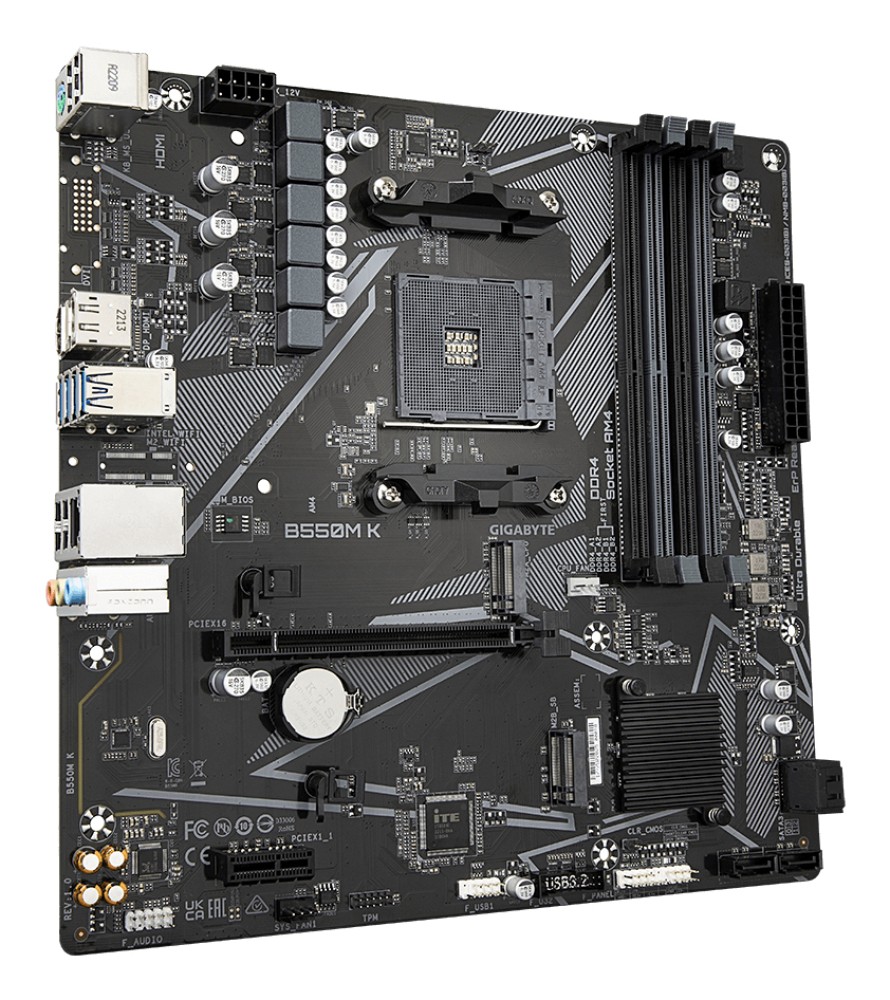 GIGABYTE B550M K