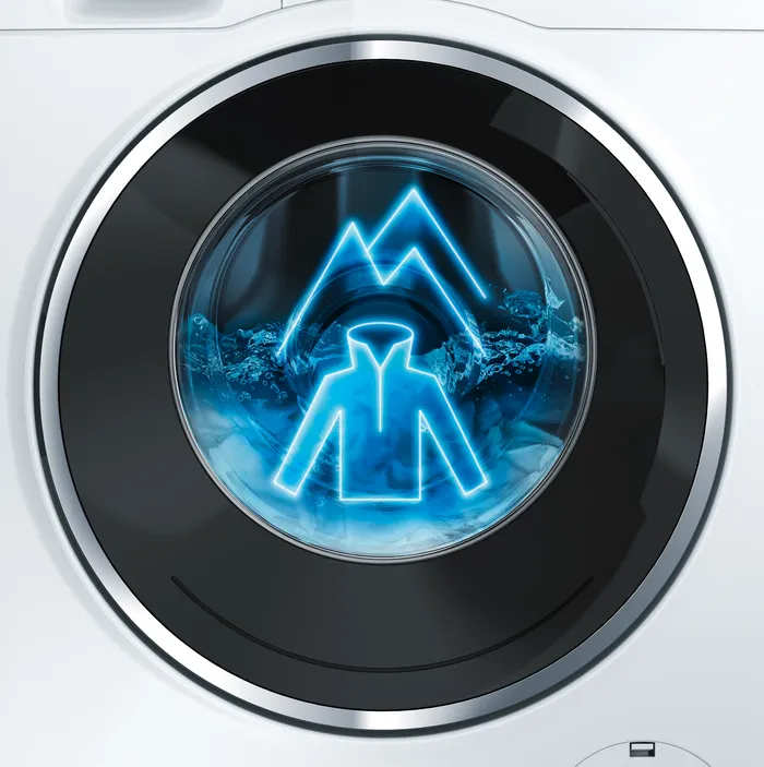 Siemens outdoor drying program for functional clothing