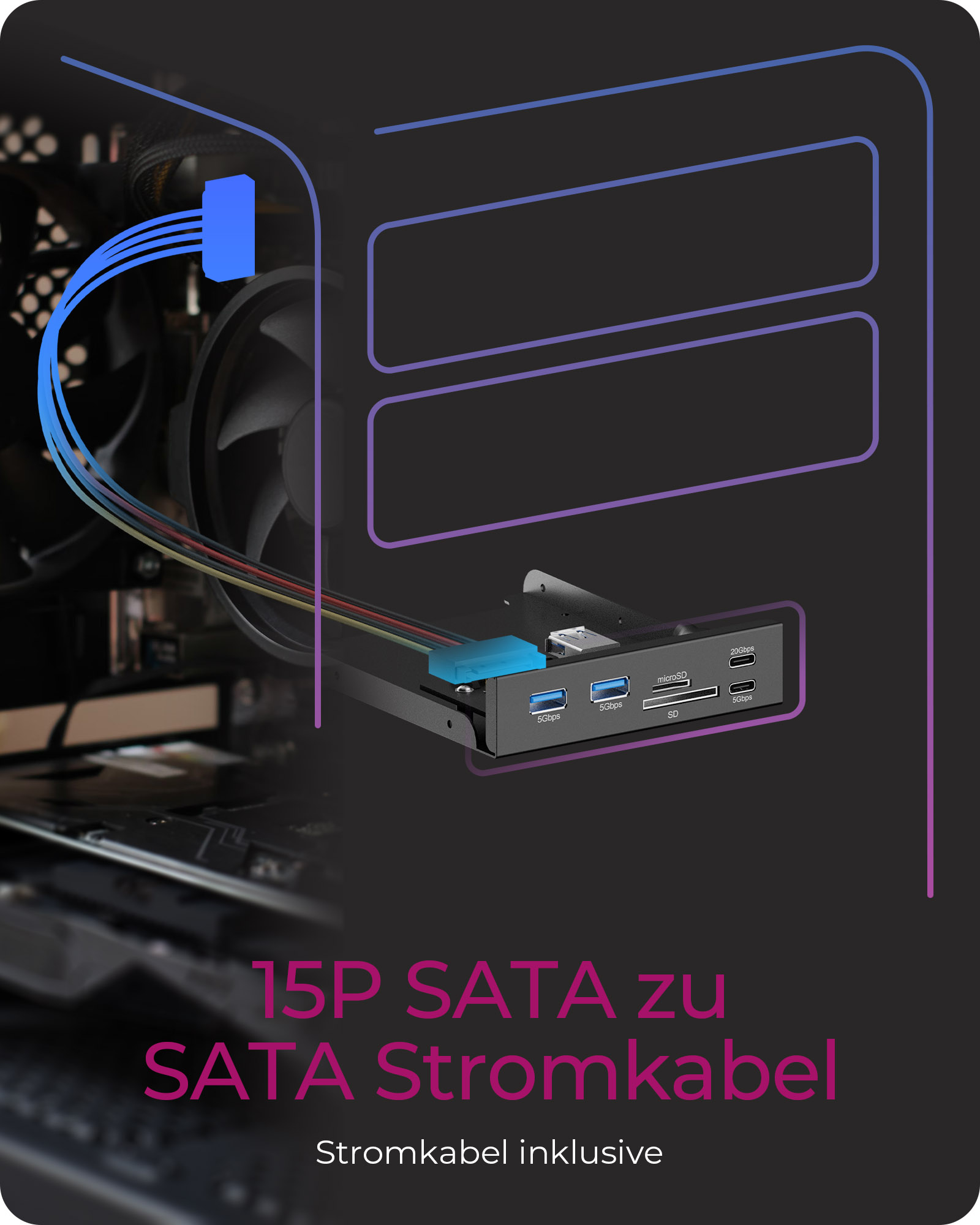 ICY BOX IB-HUB1419-i3