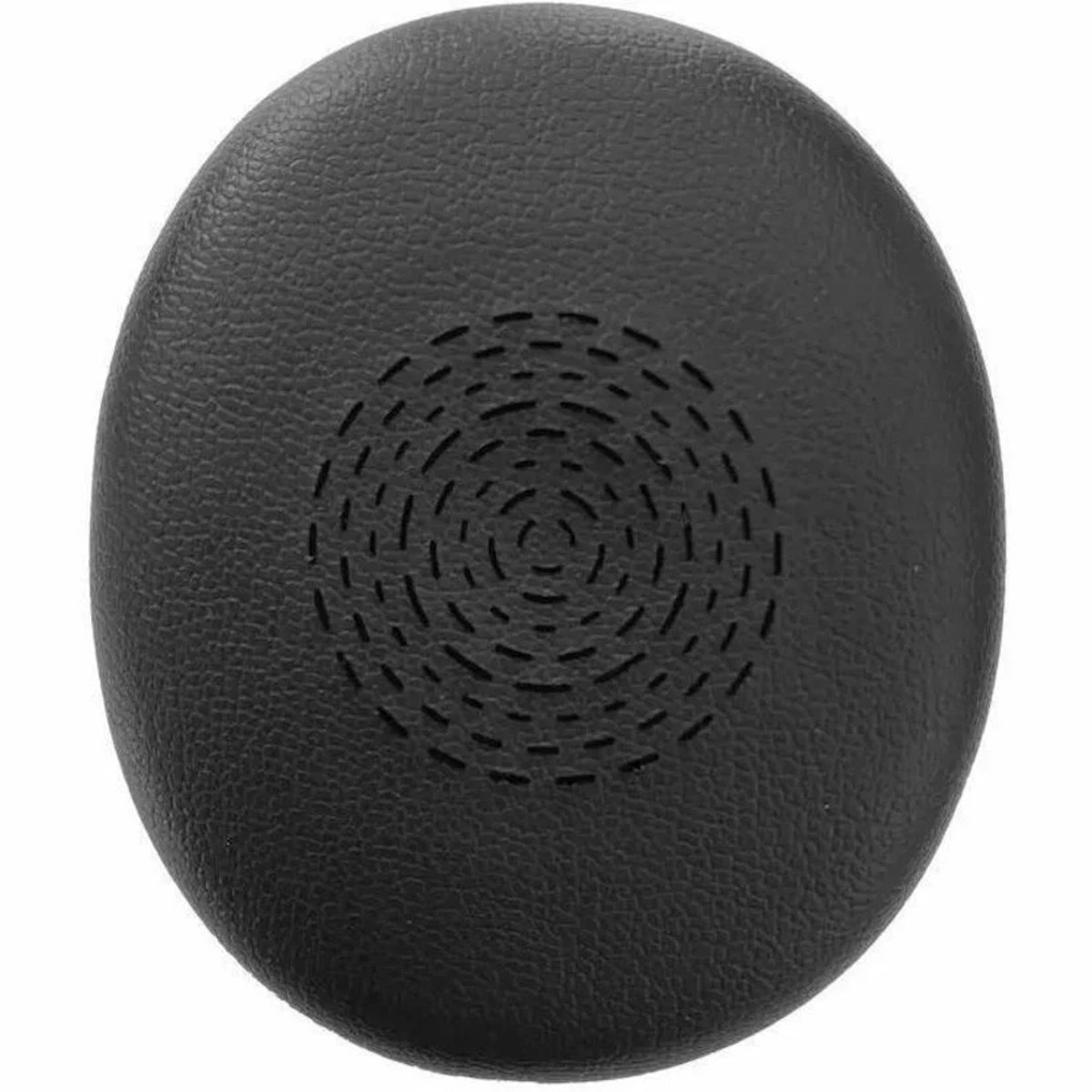 10 schwarze Jabra Kunstleder-Ohrpolster (14101-93) für Perform 75 Kopfbügel-Headset, Produktfoto Frontansicht