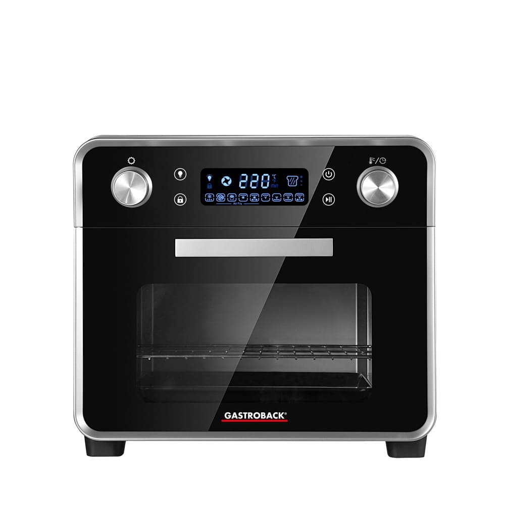 Kompakter GASTROBACK Ofen mit Airfry Funktion Gastroback 42815 Design Ofen Air Fry & Pizza