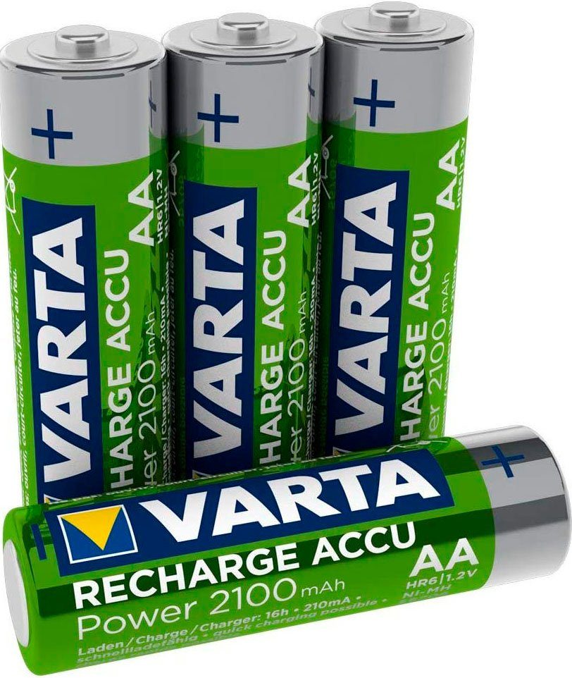 Varta Akku Recharge Accu Power Mignon AA NiMH 2100mAh (4er Blister)