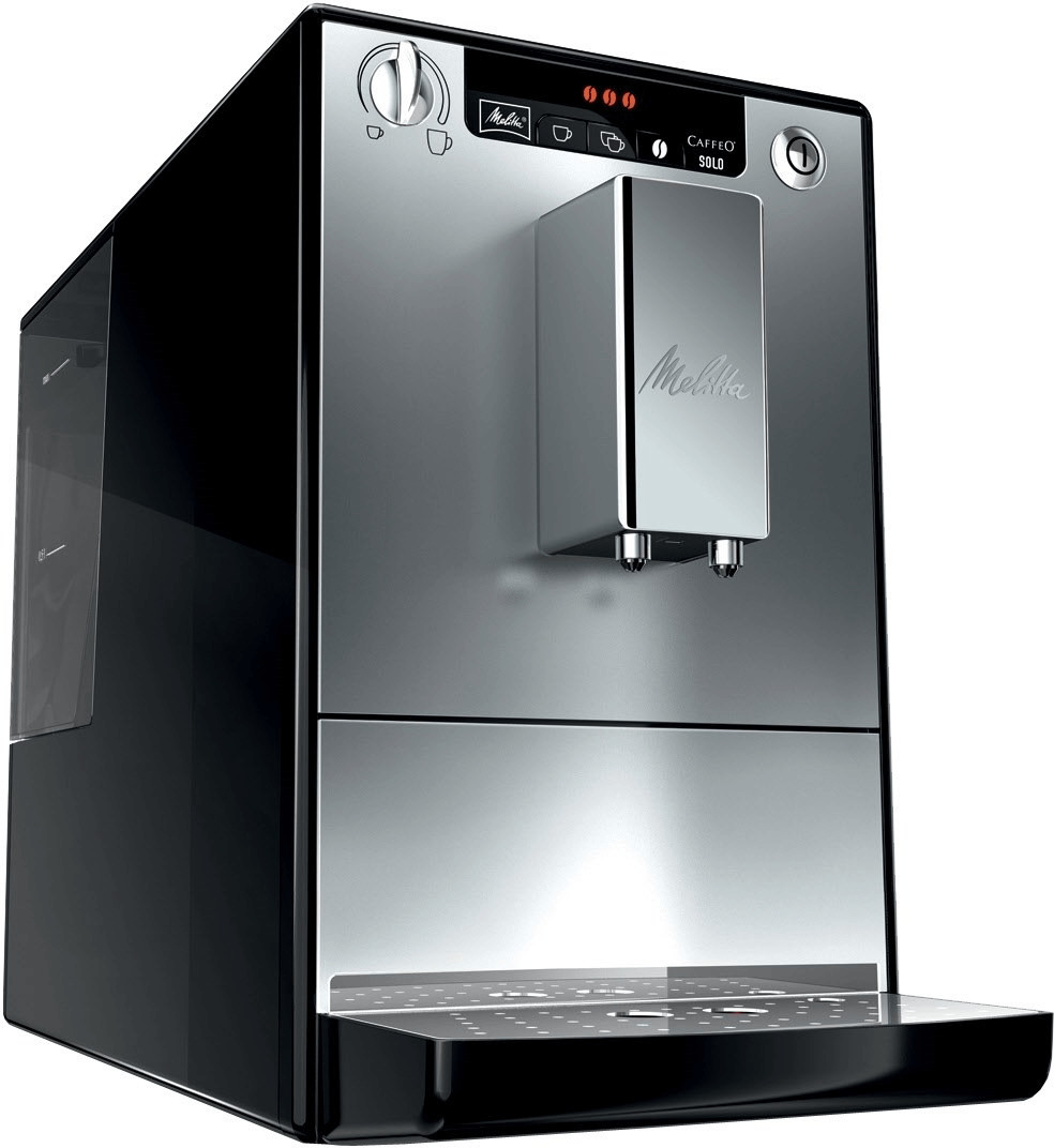 Melitta SOLO/E950-103 Kaffeevollautomat CAFFEO , schwarz/silber, EAN:4006508195978 - hochwertige Verarbeitung