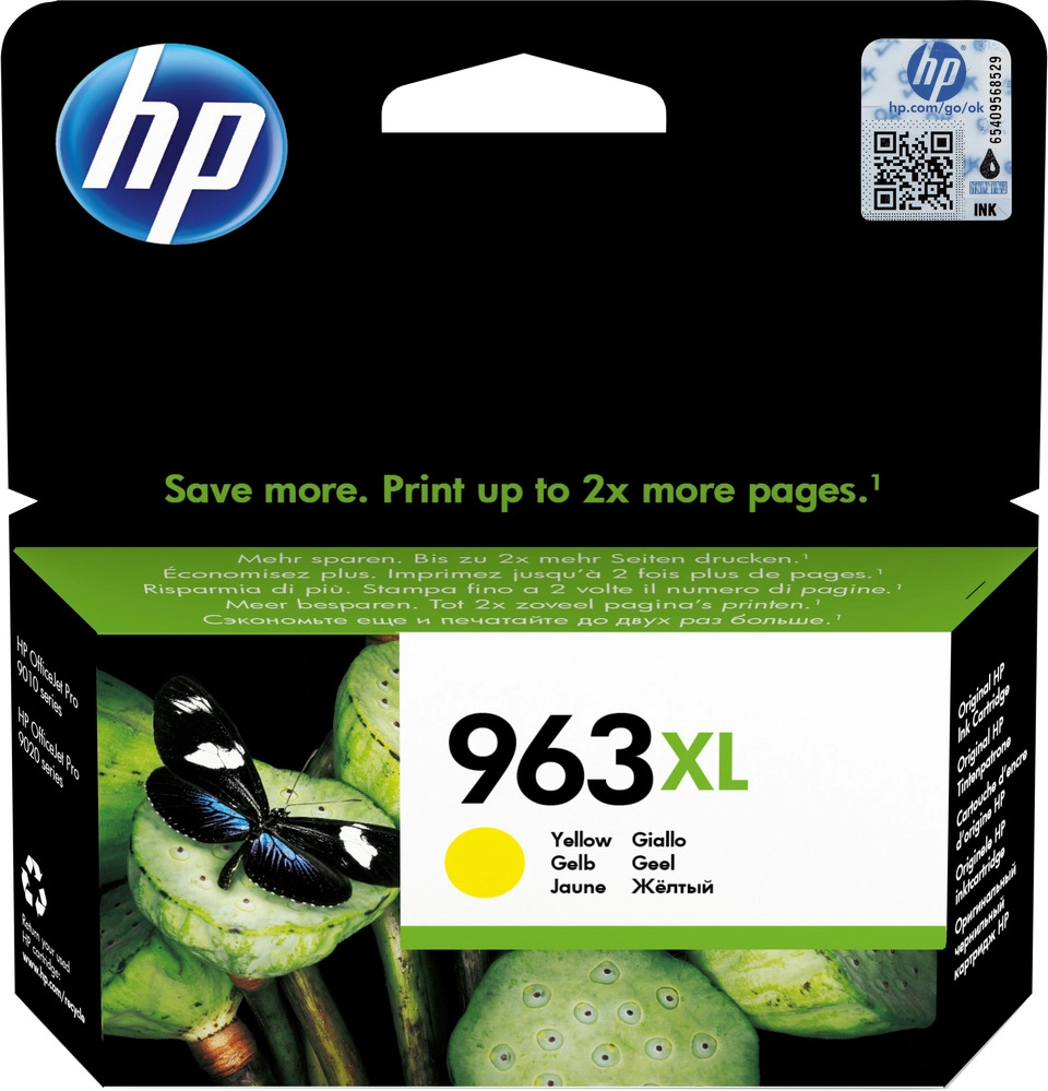 HP 963XL Gelb Original Druckerpatrone mit hoher Reichweite