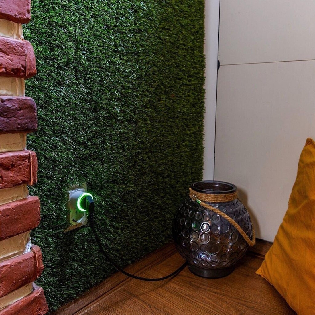 Shelly Plug S Gen3 in use with smartphone control