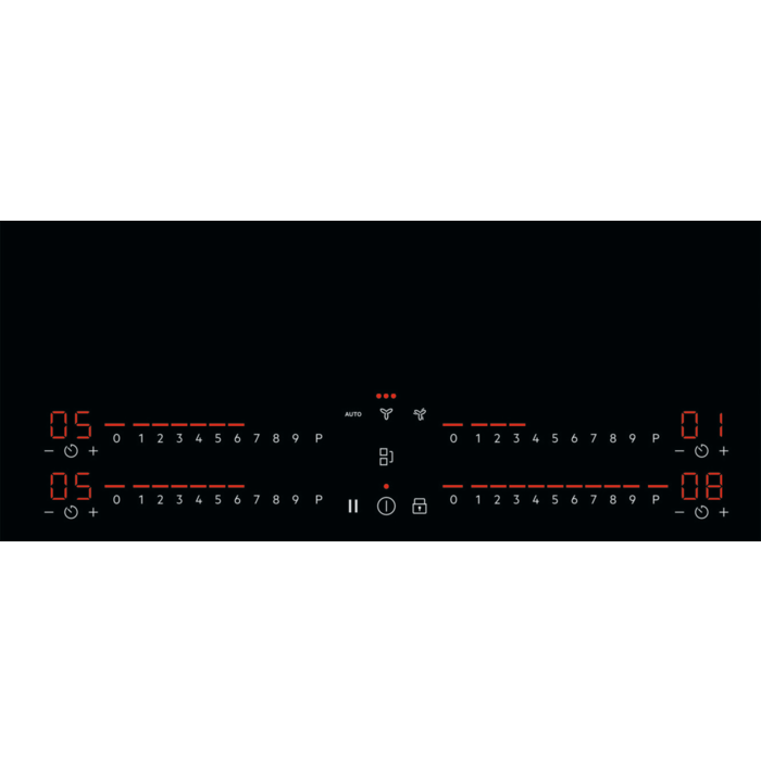 2p6sPXV1M3CLIy AEG  CCE84543XB Autarkes Kochfeld mit integriertem Dunstabzug / Bedinungsfeld