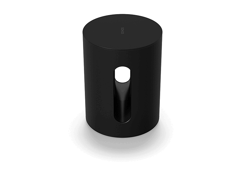 Sonos Sub Mini (Gen. 3) Wireless aktiver Subwoofer, Schwarz