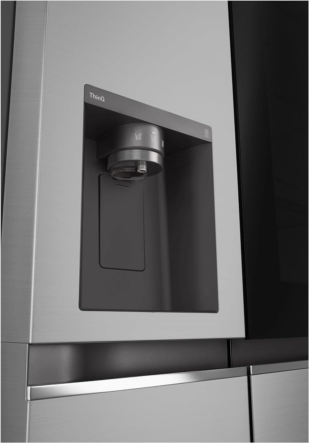 LG GSGV81PYLL mit integriertem Wasser- und Eisspender für mehr Komfort