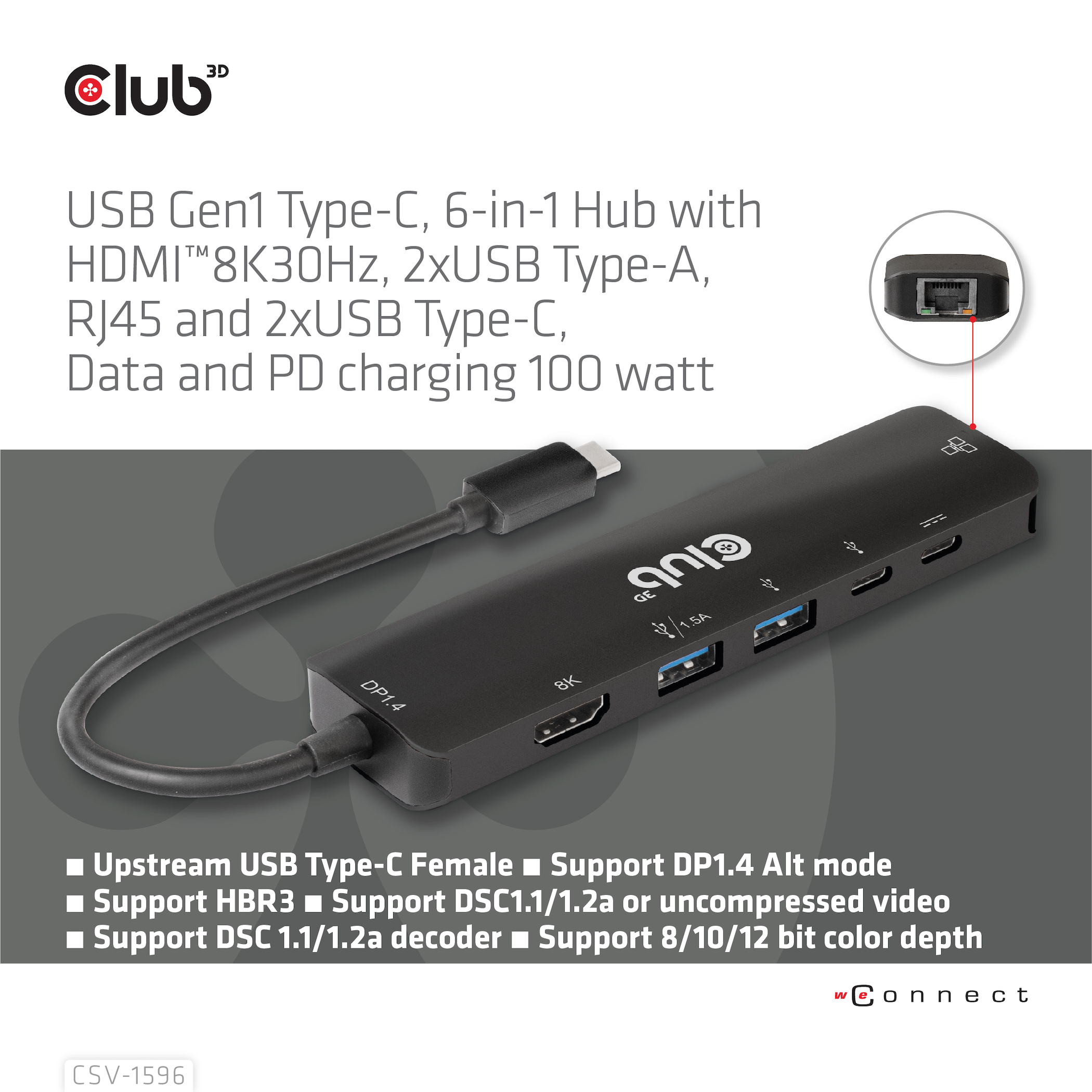 Club 3D CSV-1596